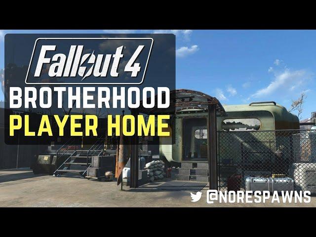 Fallout 4 - Brotherhood of Steel Player Home