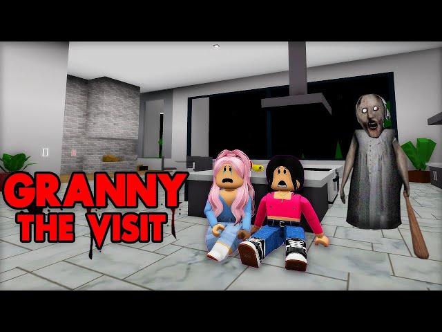 GRANNY: CAN WE ESCAPE?!  (Brookhaven Horror Movie) Voiced Roleplay