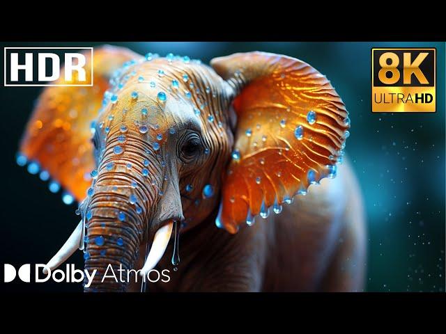 Majestic Wildlife in 8K ULTRA HD • Relaxing Music and Soothing Nature Sounds for Ultimate Relaxation