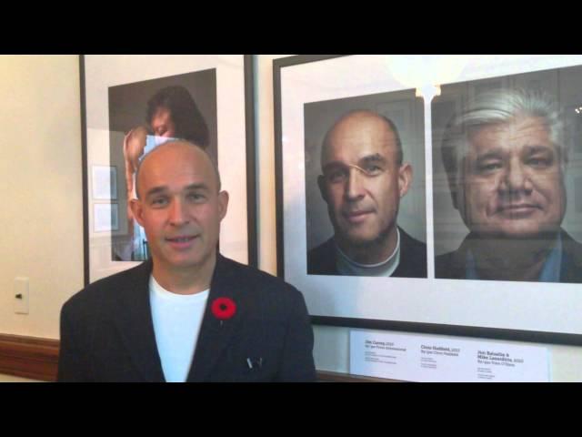 Jim Balsillie: About Face portrait exhibition