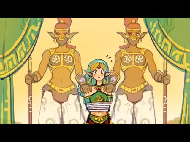 Link Gerudo TG TF & Forced Crossdress Comic