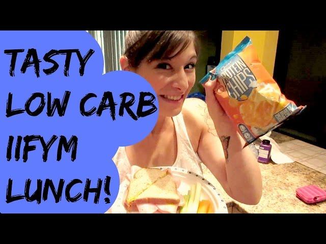 IIFYM Low Carb Lunch | QUEST Protein Chips Review | Nicole Collet