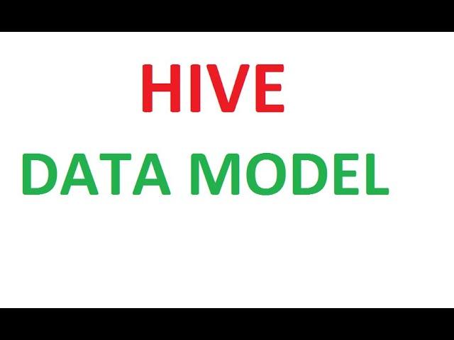 Hive tutorial 1 : Apache Hive Data Model - Databases , Tables and Partitions #hive #bigdata