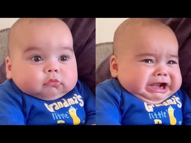 Baby's Hilarious Reaction To Being Called 'Busted Can Of Biscuits'