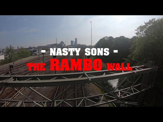 Nasty Sons - Rambo graffiti wall