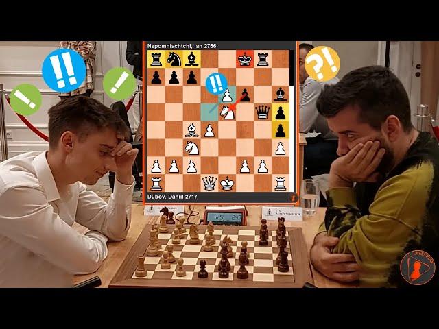  Daniil Dubov DESTROYS Ian Nepomniachtchi in 24 moves!