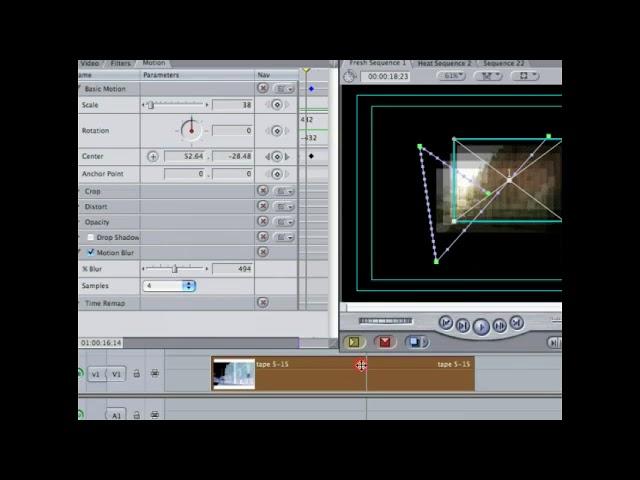 Part 2: Frame Blending & Motion Blur in Final Cut Pro 5: Free Tutorial