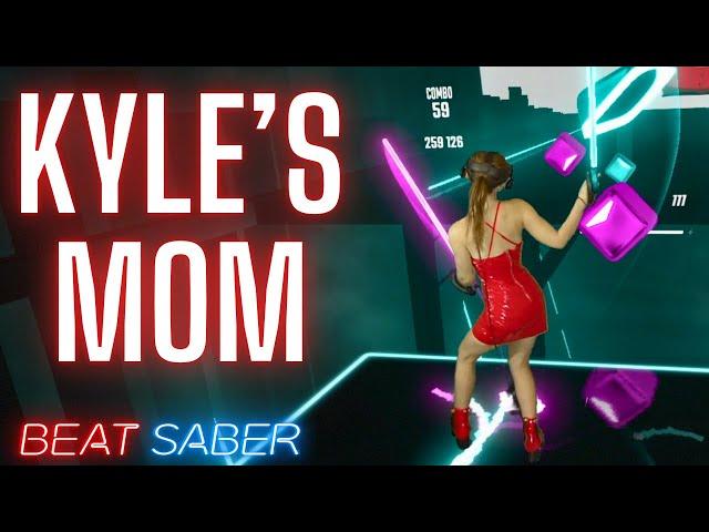 South Park - Kyle's Mom's a B*tch in Beat Saber! (Expert+) Mixed Reality