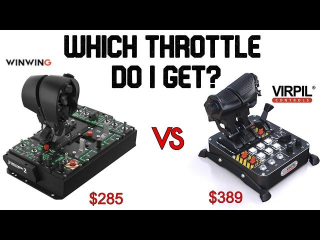 Virpil vs WinWing - Which Throttle is Better? Orion 2 vs CM2