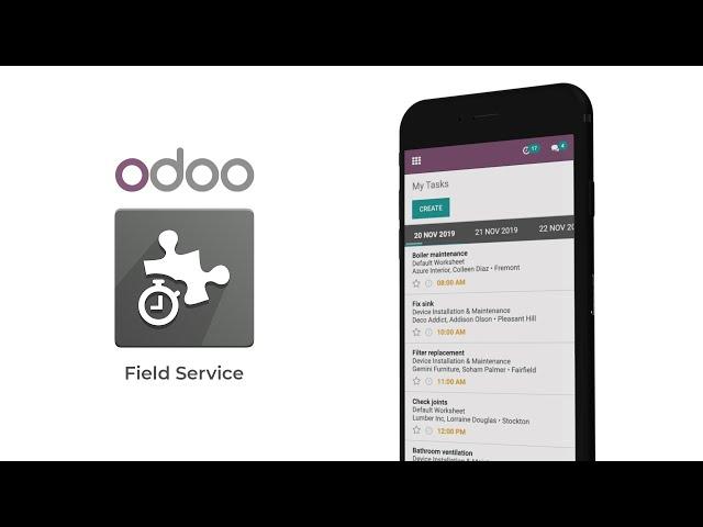 Odoo Field Service - The multi-tool of the Odoo apps!