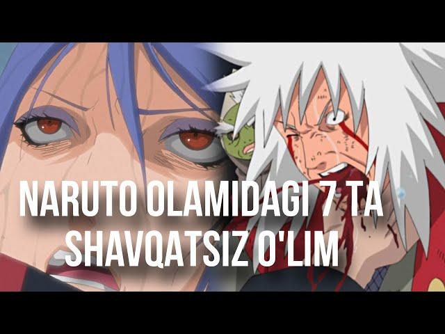 Jiraiya va boshqalarning òlishi Uzbek tilida • anime tahlil • Naruto uzb