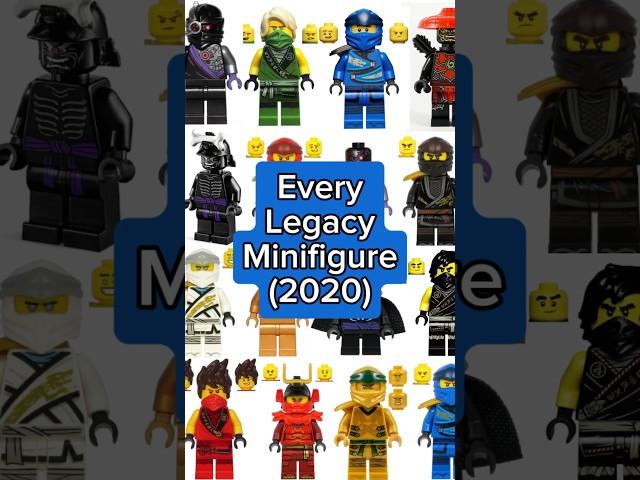 Every Lego Ninjago Legacy Minifigure (2020)