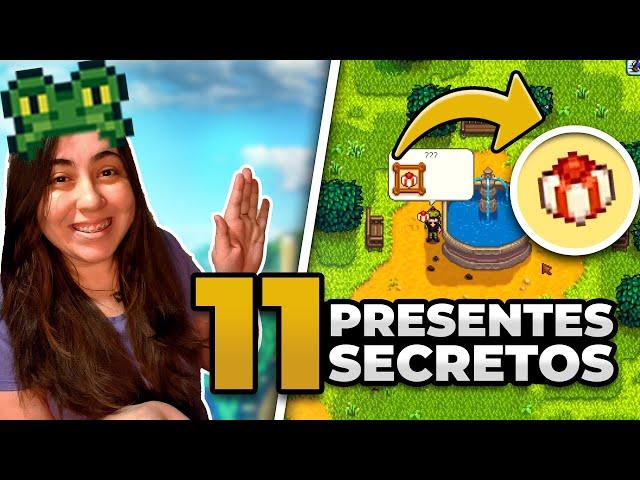 11 PRESENTES SECRETOS DE PESCARIA E CHAPÉU DO SAPO - STARDEW VALLEY ATUALIZACAO 1.5