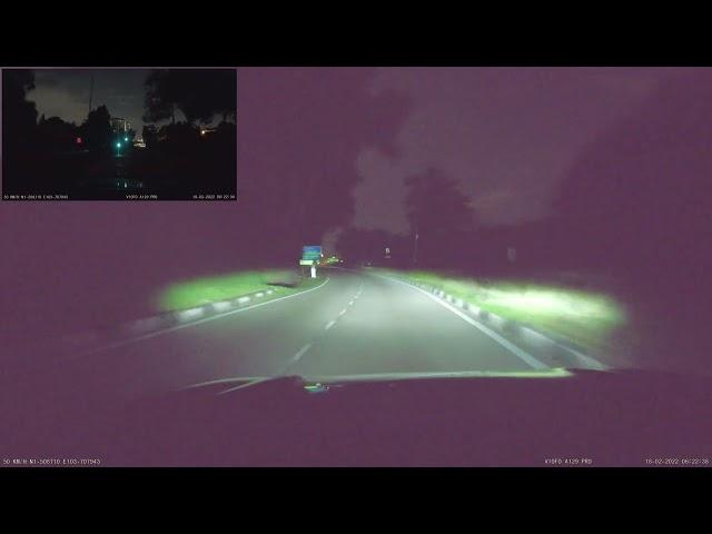 Honda Civic FE 2022 Malaysia Auto High Beam in Action