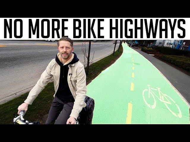 It's time to stop with the "bicycle highways"