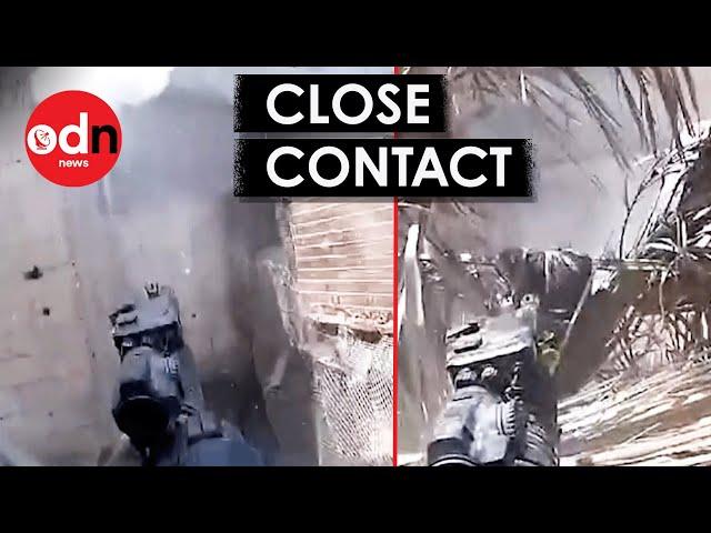 New Intense Combat Footage Shows Hamas and Israel Fighting Across Gaza