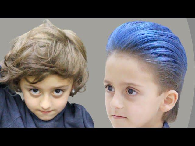 amazing hair transformation | learn boy haircut step by step!  hair tutorial