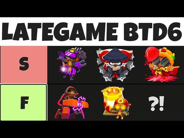 THE ULTIMATE ULTRA Lategame Towers TIERLIST (as of Update 40.2) - BLOONS TD6