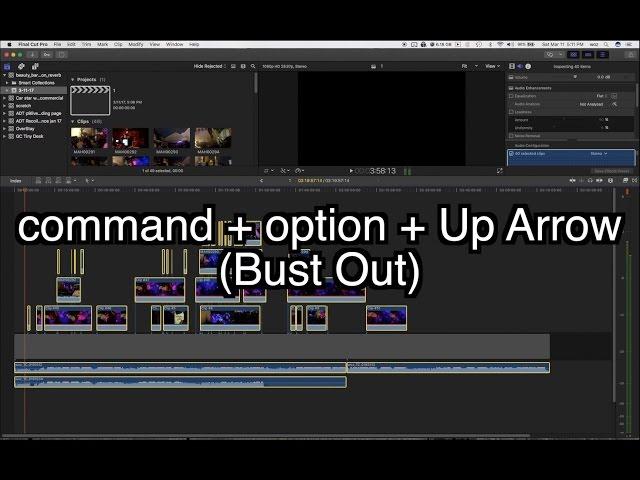 How to Sync Video Clips in Final Cut Automatically