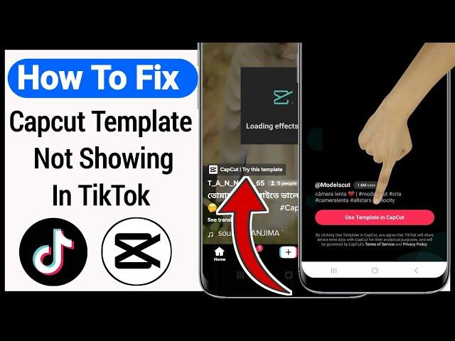 Capcut Template Not Showing In TikTok | How To Fix Capcut template not showing on TikTok