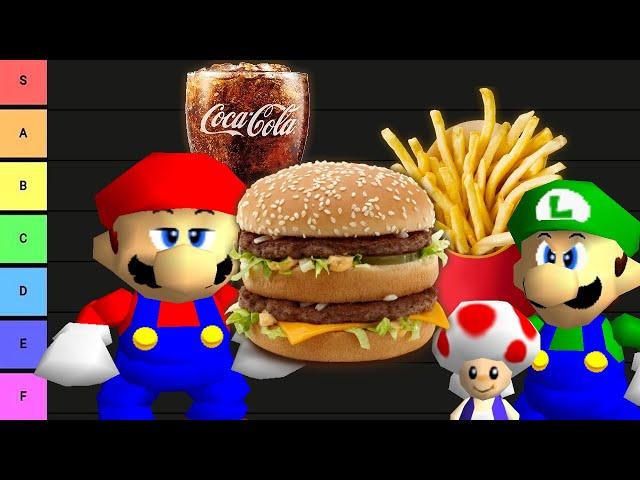 Mario & Luigi's Fast Food Tier List