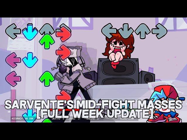 Ruv! Harder! | Friday Night Funkin Mod V.S Sarvente's Mid-Fight Masses [FULL WEEK UPDATE] (HARD)