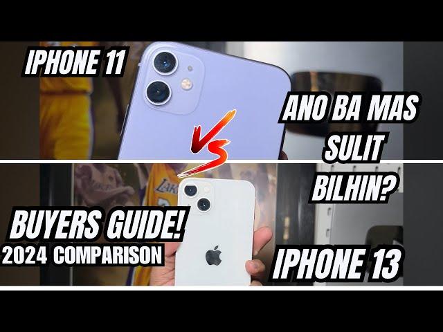 IPHONE 11 VS IPHONE 13: MAS OK BA YUNG MURA OR ALL IN NA SA MAY UPGRADED? PHONE COMPARISON 2024