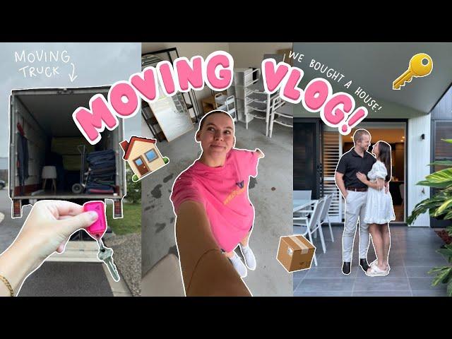 WE BOUGHT A HOUSE!  moving vlog!  packing, moving, organising the new house!