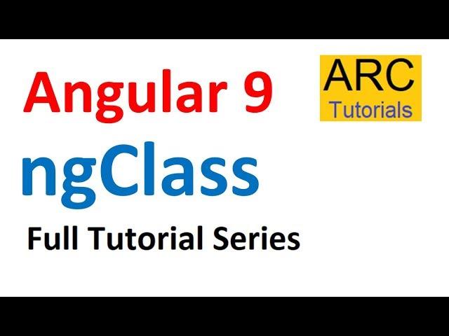 Angular 9 Tutorial For Beginners #16 - NgClass