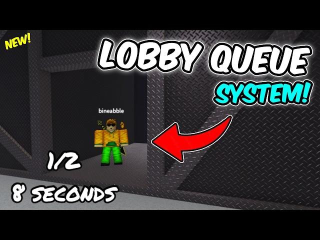 How to make a LOBBY QUEUE system in Roblox!