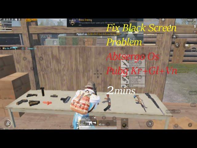 Pubg molibe abstergo os fix Black screen problem #pubg #bgmi