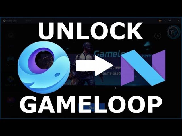 How to install official gameloop 7.1 Turbo AOW engine