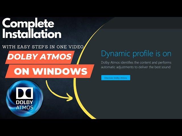 How To Download and Install Dolby Atmos on Windows || Install Dolby Atmos on Any Windows System