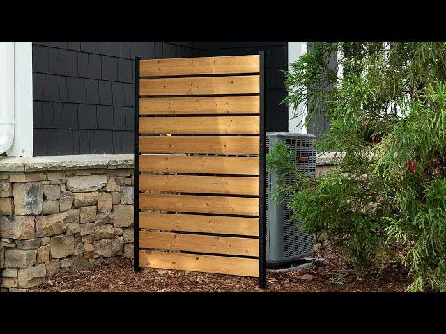 How To Assemble and Install Your Concord Wood Privacy Screen