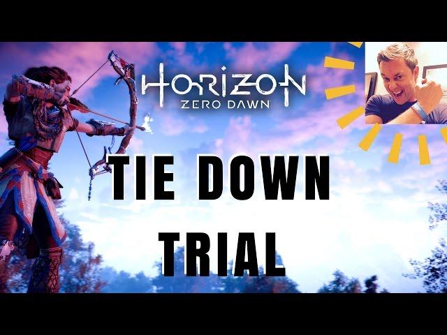 Horizon Zero Dawn  - Tie Down Trial Guide (Greatrun Hunting Grounds)