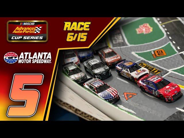 NASCAR Stop Motion: Atlanta//Race 6//AAPCS Season 5