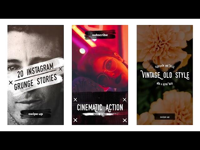 20 FREE Instagram Story Adobe Premiere Pro Templates