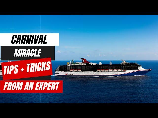 Things to Know Before Sailing on the Carnival Miracle | Carnival Cruise Tips