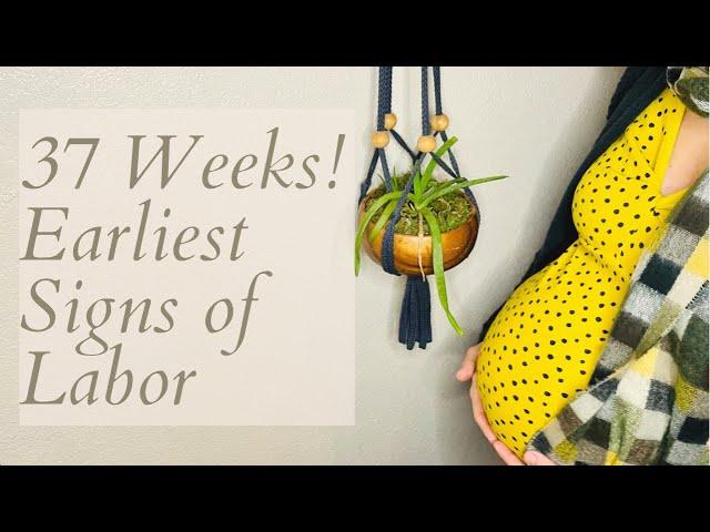 PREGNANCY VLOG (TMI) Early Labor Signs | 3rd Trimester Pregnancy & Birth Update!