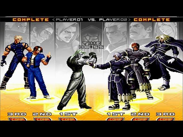 KOF 2002 UM - BOSS -  [Jiangjun]-利尔德将军    VS    战神