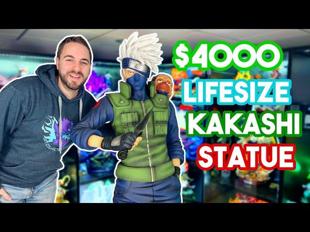 250,000 SUB SPECIAL!  Lifesize Kakashi Statue Unboxing | HUGE Naruto Showcase | M3 Studio