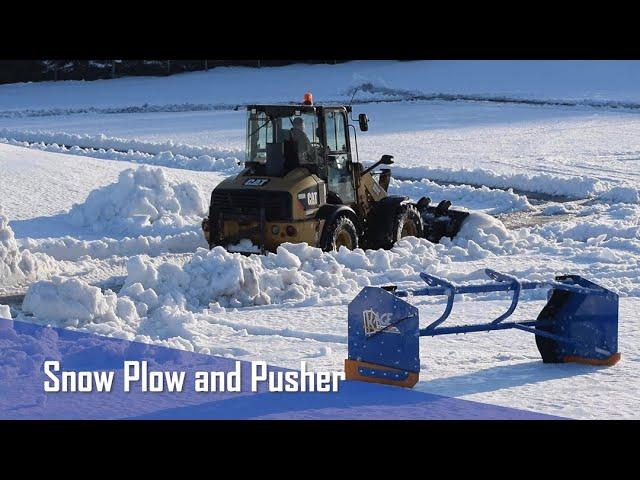 Kage SnowFire Snow Plow and Pusher Features