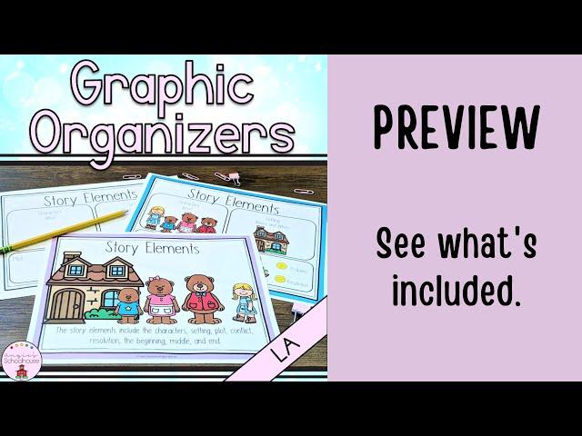 Graphic Organizers and Anchor Charts Preview