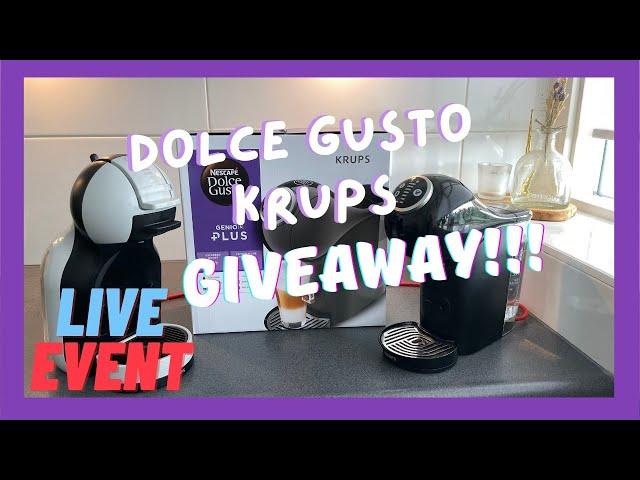 The Viajeros Dolce Gusto Krups Giveaway LIVE EVENT