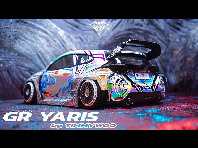 Widebody Toyota GR Yaris RC Drift Car Build By Timmy Woo