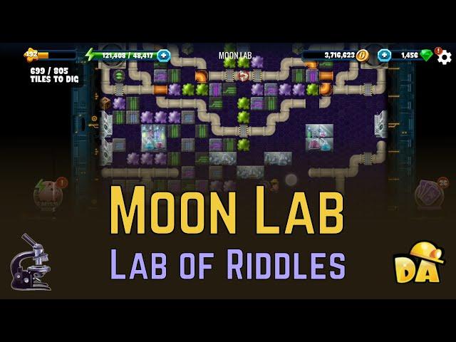 Moon Lab - #4 Lab of Riddles - Diggy's Adventure