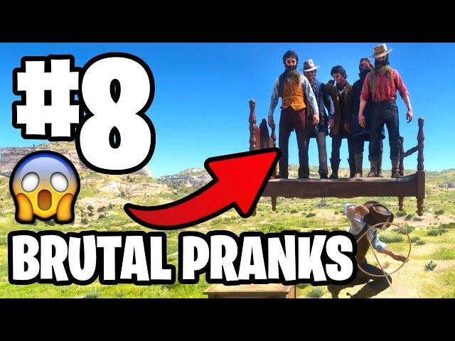 Brutal Pranks on NPCs #8 | Red Dead Redemption 2