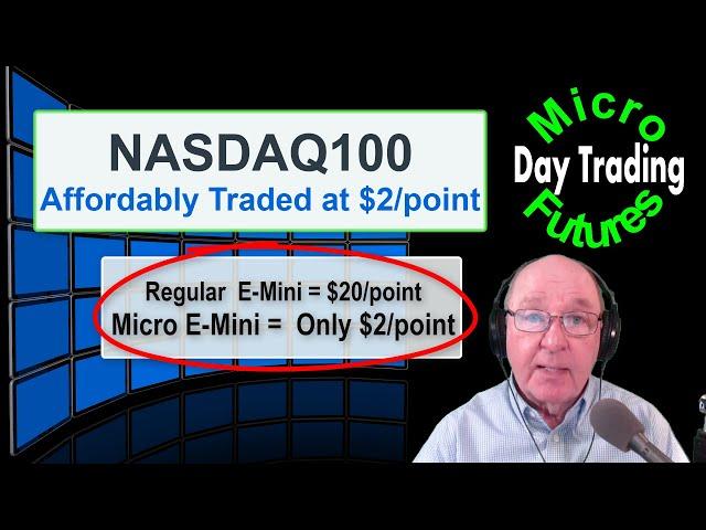 Day Trading Micro E-Mini Futures:  Trading the NASDAQ100 Micro for $86 in 3 minutes