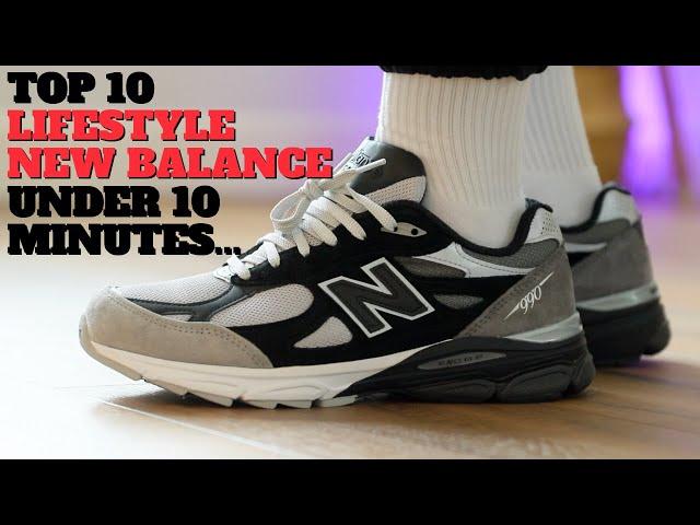 TOP 10 LIFESTYLE SNEAKER MODELS FROM NEW BALANCE! (Back to School)