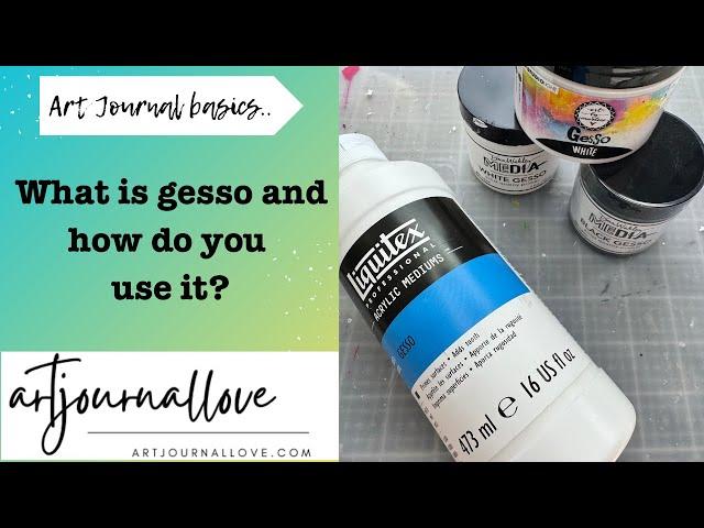 What is gesso and how should you use it?